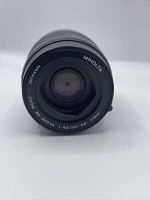 ミノルタMinolta AF Zoom 80 200 4.5 5.6 Minolta AF Zoom 80-200mm 1:4.5 (22) -5.6 (15204657) from Japan Exc