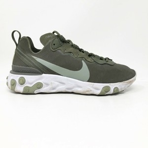 khaki react element 55 trainers