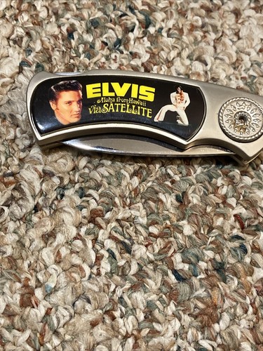 Elvis Presley ALL ABOUT ELVIS Collectible Pocket Knife in Tin - Picture 3 of 4