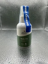 Earth Mama Belly Oil 4oz. 120ml, Light Herbal Oil, Pregnancy, Itch, Stretch Mark