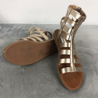 steve madden gold gladiator sandals
