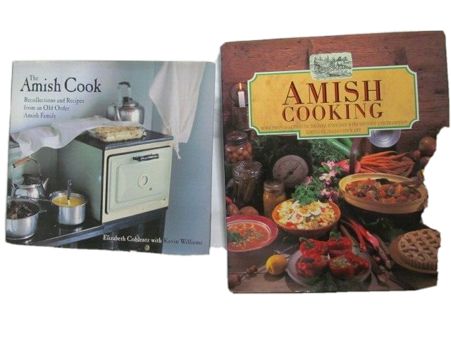 Amish Cook Books Lot of 2 The Amish Cook and Amish Cooking
