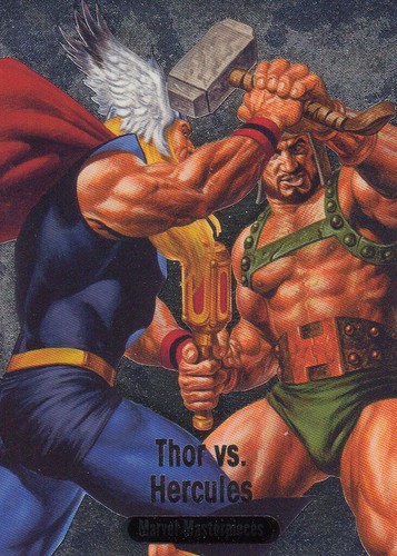 2016 Marvel Masterpieces Battle Spectra BS06 BS6 THOR vs HERCULES NM/M💕*