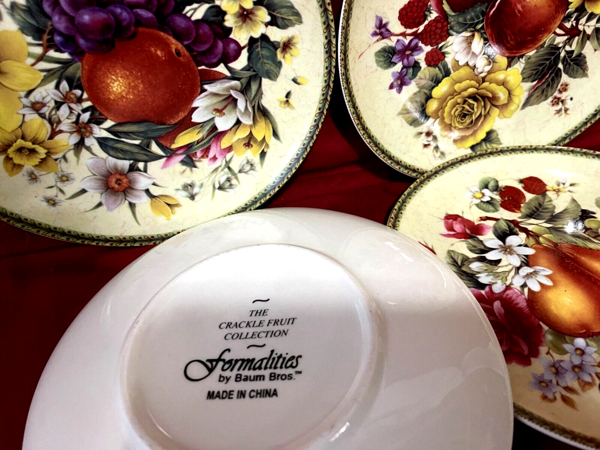 Baum Phara Baum Plates Phara Sky Blue Salad Plate By Baum Brothers