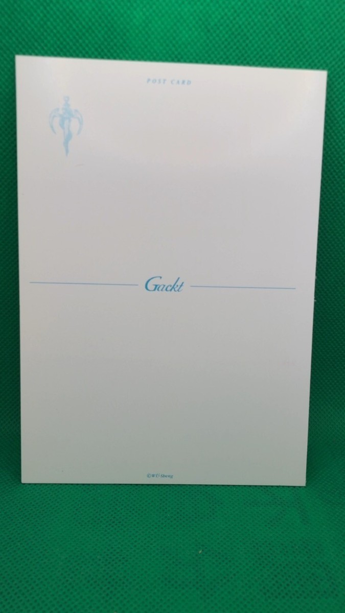 Gackt Post Card 5.5 inch size vintage 25 years ago rare Japan Rock