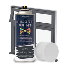 uPVC Aerosol Spray Paint Anthracite Grey Windows Doors Plastic Cladding Fascia