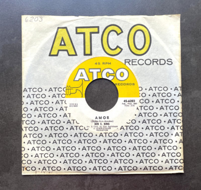 7'' Ben E. King - Amor - US ATCO