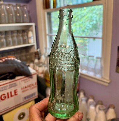 Coca Cola Havre De Grace MD Patent Office Type Hobbleskirt Coke Bottle 6 Oz 1956