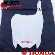 HONDA FRONT NUMBER PLATE 13-2018 CRF110F 2014-18 CRF125F FB  OEM 61140-KYK-910ZA