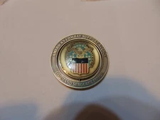 CHALLENGE COIN DEFENSE LOGISTICS AGENCY AMERICAS COMBAT SUPPORT COMMAND SERGEANT
