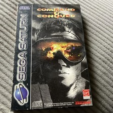 Command & Conquer Sega Saturn With Manual (PAL) 1997 2 Discs