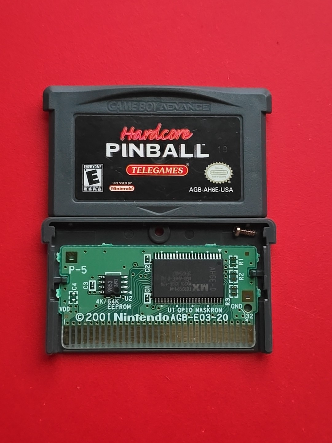 Hardcore Pinball Nintendo Game Boy Advance *Hard Find*