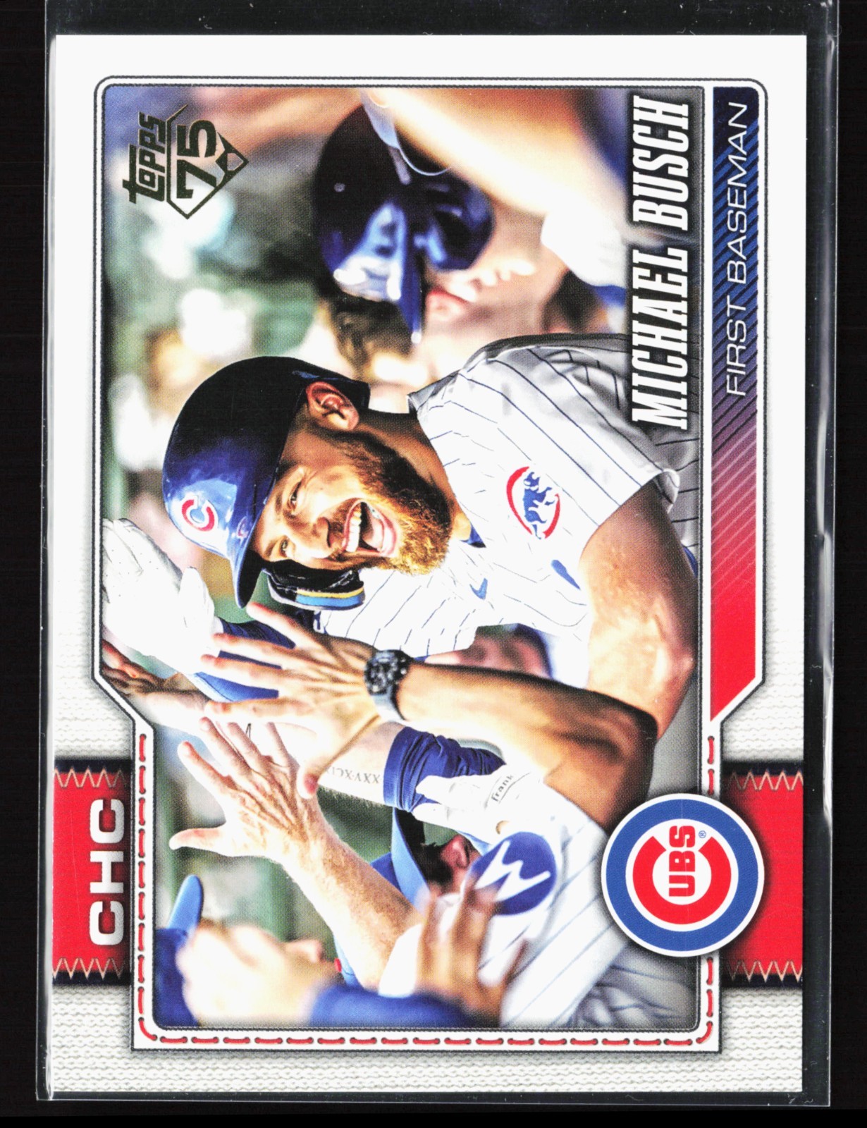 2026 Topps Michael Busch Golden Mirror Image Variation - Cubs #348 MLB