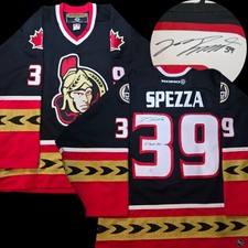 Jason Spezza Signed Ottawa Senators Alternate KOHO Pro hockey jersey 56 NHL COA