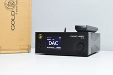 GOLD NOTE DS-10. DAC BLUETOOTH PRE. BOXED WITH ACCESSORIES. SUPERB.