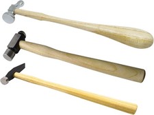 Set of 3 Jewelry Making Hammers Chasing Cross Peen Ball Peen Jewelry