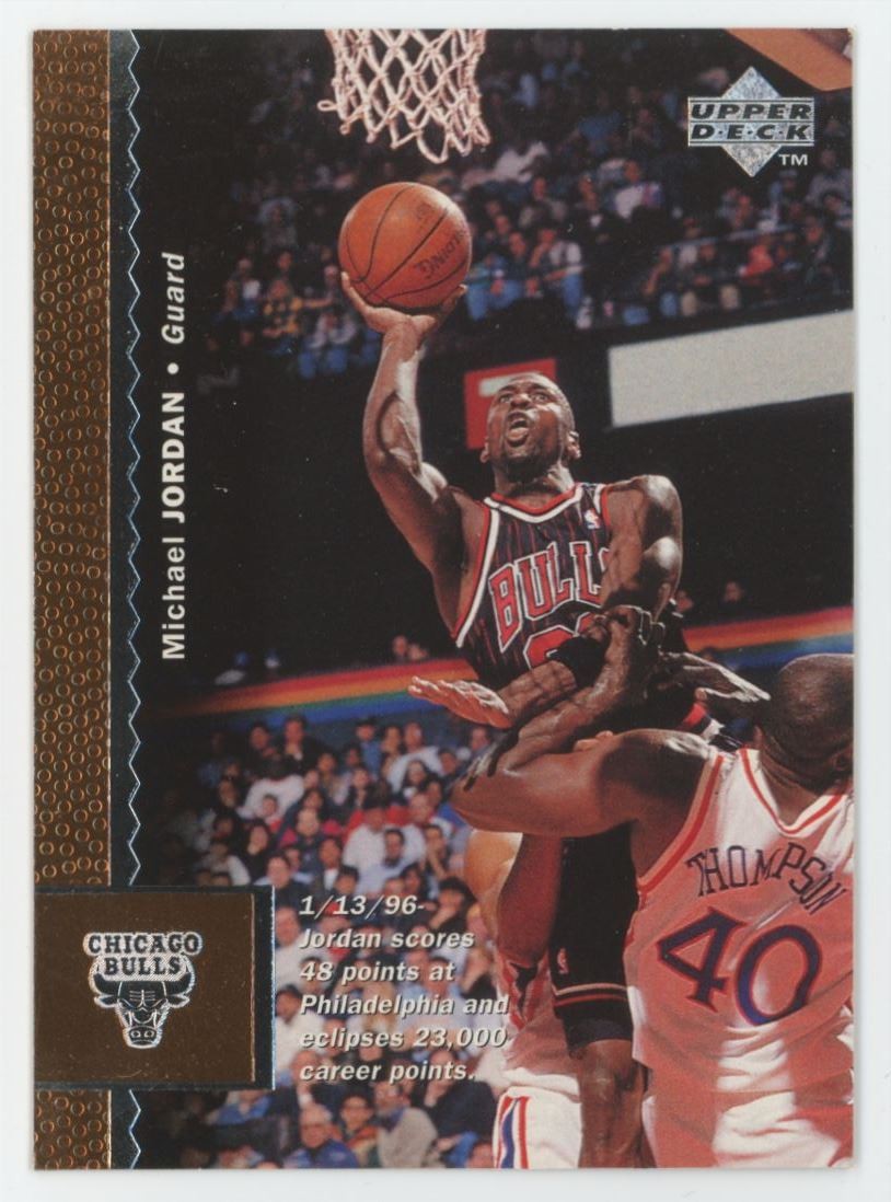 1996-97 Upper Deck Michael Jordan Chicago Bulls #16 C36
