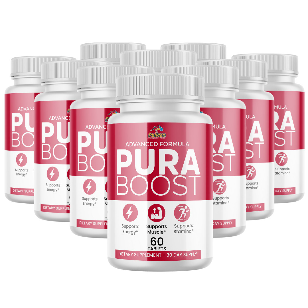 Pura Boost- Men's Health & Bodybuilding- 10 Bottles- 600 Tab