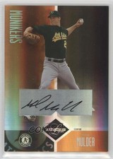 2004 Leaf Limited Monikers Bronze Signatures 38/100 Mark Mulder #100 Auto 0o9