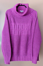 soccx  Damen Rollkragenpullover brombeere XXL 100% Baumwolle NEU  mit Etikett