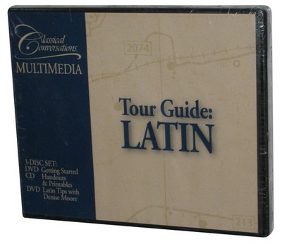 Classical Conversations (2010) Tour Guide Latein 3-Disc DVD CD Set