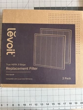 Levoit Vital 100-RF True HEPA 3 Stage Replacement Air Purifier Filter 2 Pack NEW