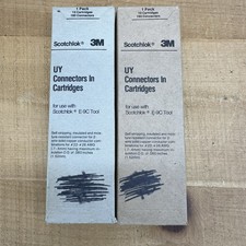2x 3M SCOTCHLOK UY Connectors 10 Boxes of 160 Connectors For E-9C Tool New NIB