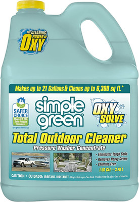 Oxy Solve Total Outdoor Pressure Washer Cleaner   1 Gal