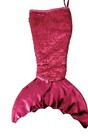 New Fuchsia Pink Silver Flip Sequin Mermaid Christmas Stocking  — photo 5