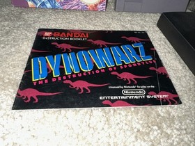 Dynowarz: Destruction of Spondylus Complete in Box CIB Nintendo NES Video Game