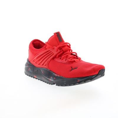 Puma Pacer Future Color Utility Herren Rot Leinwand Sportschuh