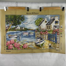Royal Paris Bretagne Tapestry Canvas 146.01 Unworked Needlepoint Brittany France