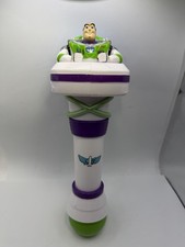 Disney Pixar Toy Story Buzz Lightyear Light Up Bubble Wand Space Ranger LED Toy