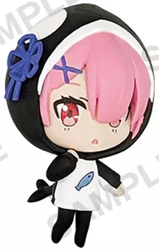 Re:Zero Mini Figure Ram Orca Shirokuro Capsule Collectible