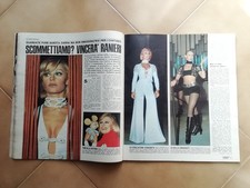 RAFFAELLA CARRA' SU RIVISTA DOMENICA DEL CORRIERE DEL 1974