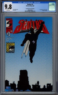 Sentry #1 2000 CGC 9.8 White Pages San Diego Comic-Con 1st Sentry Marvel
