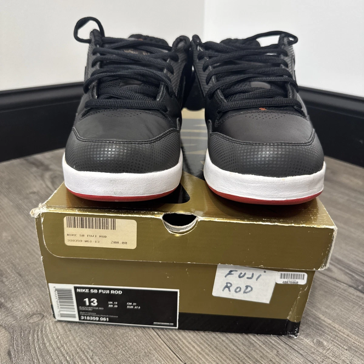 Nike SB Fuji Rod Black for Sale | Authenticity Guaranteed | eBay