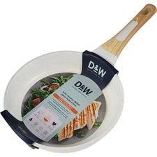 D&W Deane and White Cookware 9.5in Ceramic Interior Nonstick Skillet Frying Pan