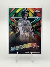 Jackson Merrill 2025 Topps Chrome #FS-3 Future Stars San Diego Padres