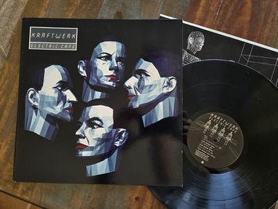 KRAFTWERK Electric Cafe Warner Bros LP 1986 EX/NM Electronic