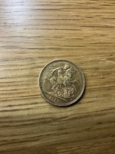 1880 Queen Victoria Gold Sovereign Coin with Young Head Full