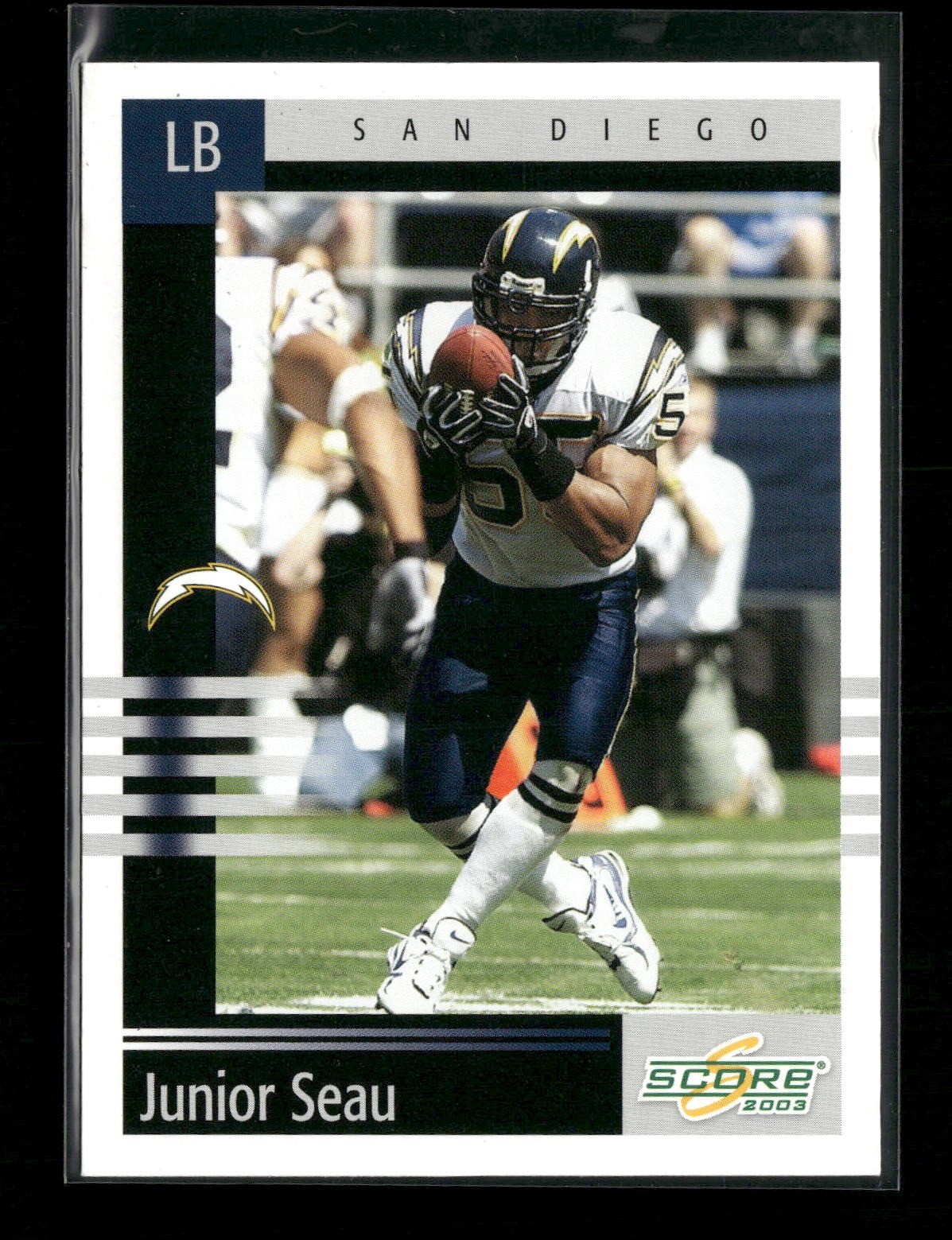 2003 Score #127 Junior Seau San Diego Chargers
