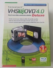 Honestech VHS to DVD 4.0 Deluxe Video Converter, Pre-Owned