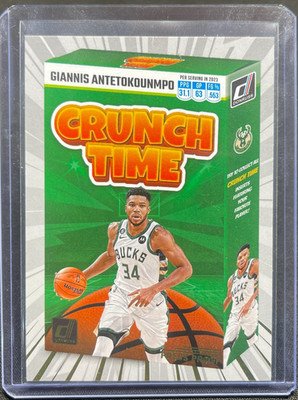 2023-24 Panini Donruss - Crunch Time Giannis Antetokounmpo #15 Press Proof