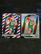 BAYLOR SCHEIERMAN Prizm #236 SILVER & RWB PRIZMS Rookie Card RC CELTICS 2CT LOT