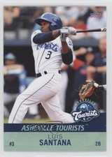 2021 Choice Asheville Tourists Luis Santana #17 0g4
