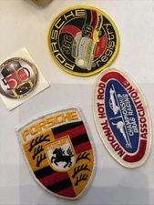 One Decal Three Patches patches $30 take them all Porsches,NHR
