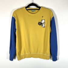 United Colors of Benetton Snoopy Peanuts Woodstock Long Sleeve Sweater Kids 14