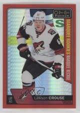 2016 O-Pee-Chee Platinum Marquee Rookies Red Prism 58/199 Lawson Crouse #178 1hh