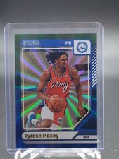 TYRESE MAXEY 2024-25 DONRUSS BASKETBALL WEDGES #192 PHILADELPHIA 76ERS Q5939